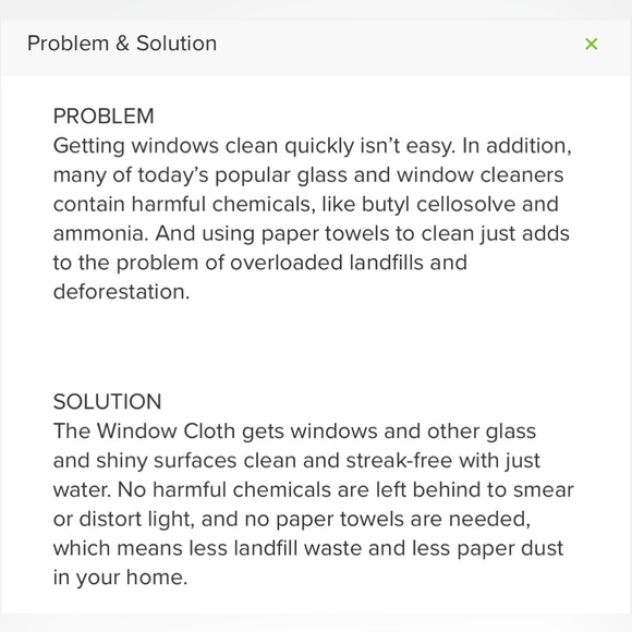 Norwex Window Cloth - Windows Pattern - Picture 3 of 5